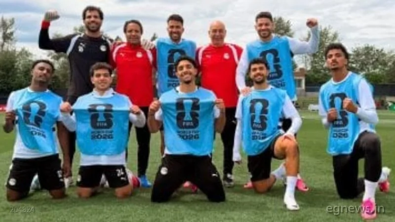 تريزيجيه-ومرموش-يقودان-منتخب-مصر-للفوز-في-أول-تقسيمة-بمدينة